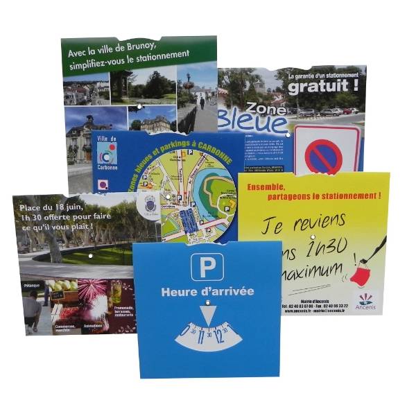 disque de stationnement made France Rouen 76