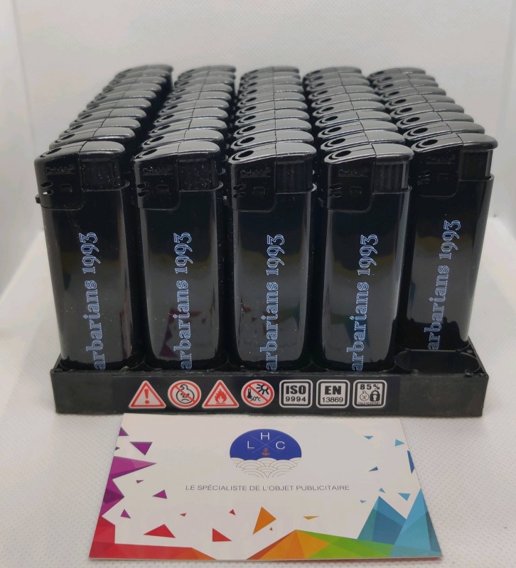 Briquet publicitaire imprimé Le Havre 76