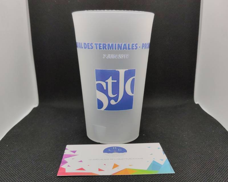 Gobelet BDE étudiant personnalisé Le Havre 76