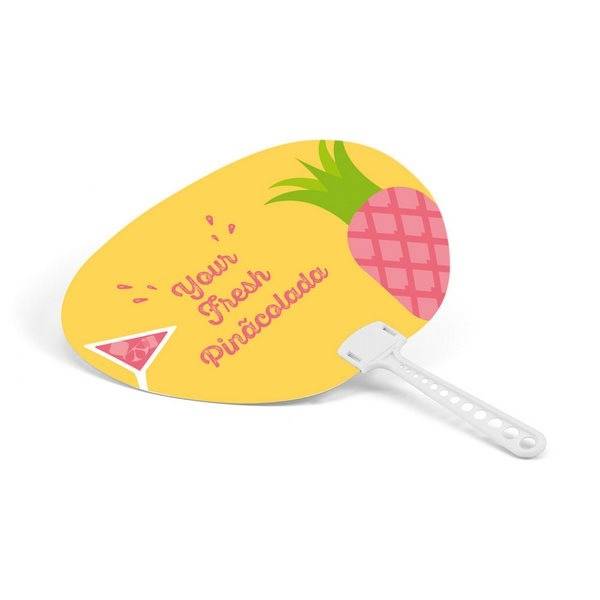 éventail publicitaire en plastique Paris 75