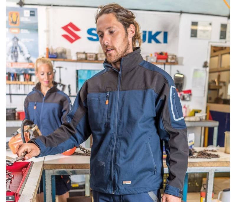 Veste Softshell personnalisée pour uniformes professionnels Genève 12