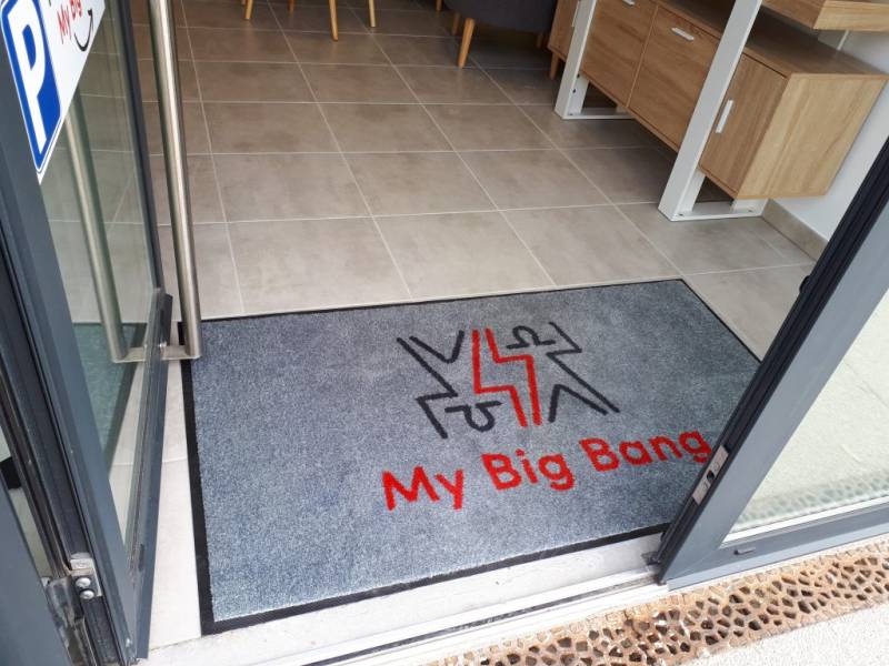 Tapis d'accueil personnalisé Rouen 76