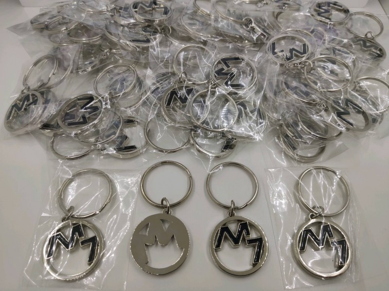 Porte clé sur mesure en metal