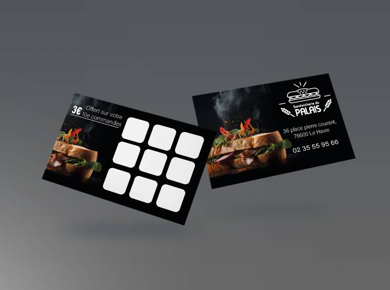 Cartes de fidélité personnalisée
