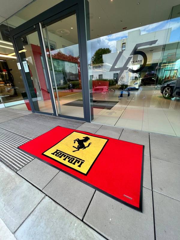 Tapis logo entreprise Deauville 14