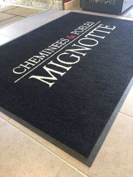 Tapis d'entrée entreprise Rouen 76