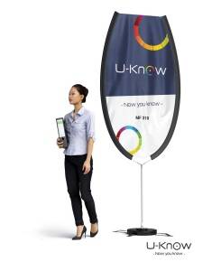 Beach flag coupe de champagne 76 Harfleur 